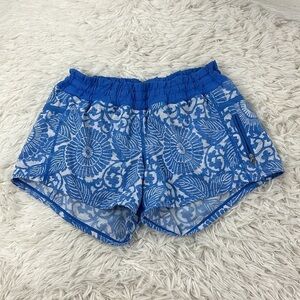 🔥$SALE$🔥 Lululemon Tracker Shorts Beachy Floral White Fossil